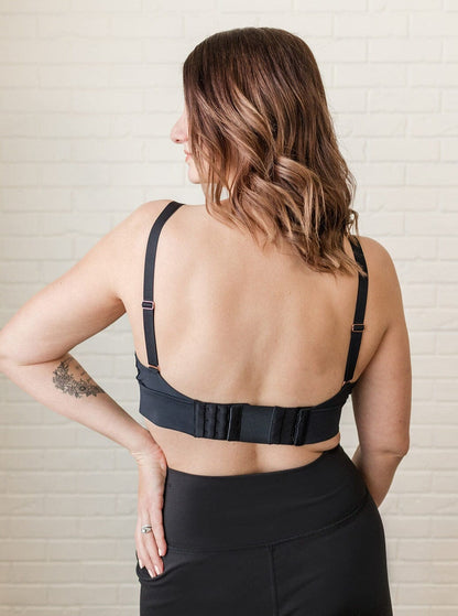 Davin & Adley Ella Maternity, Nursing & Pumping Bralette (Convertible Straps)