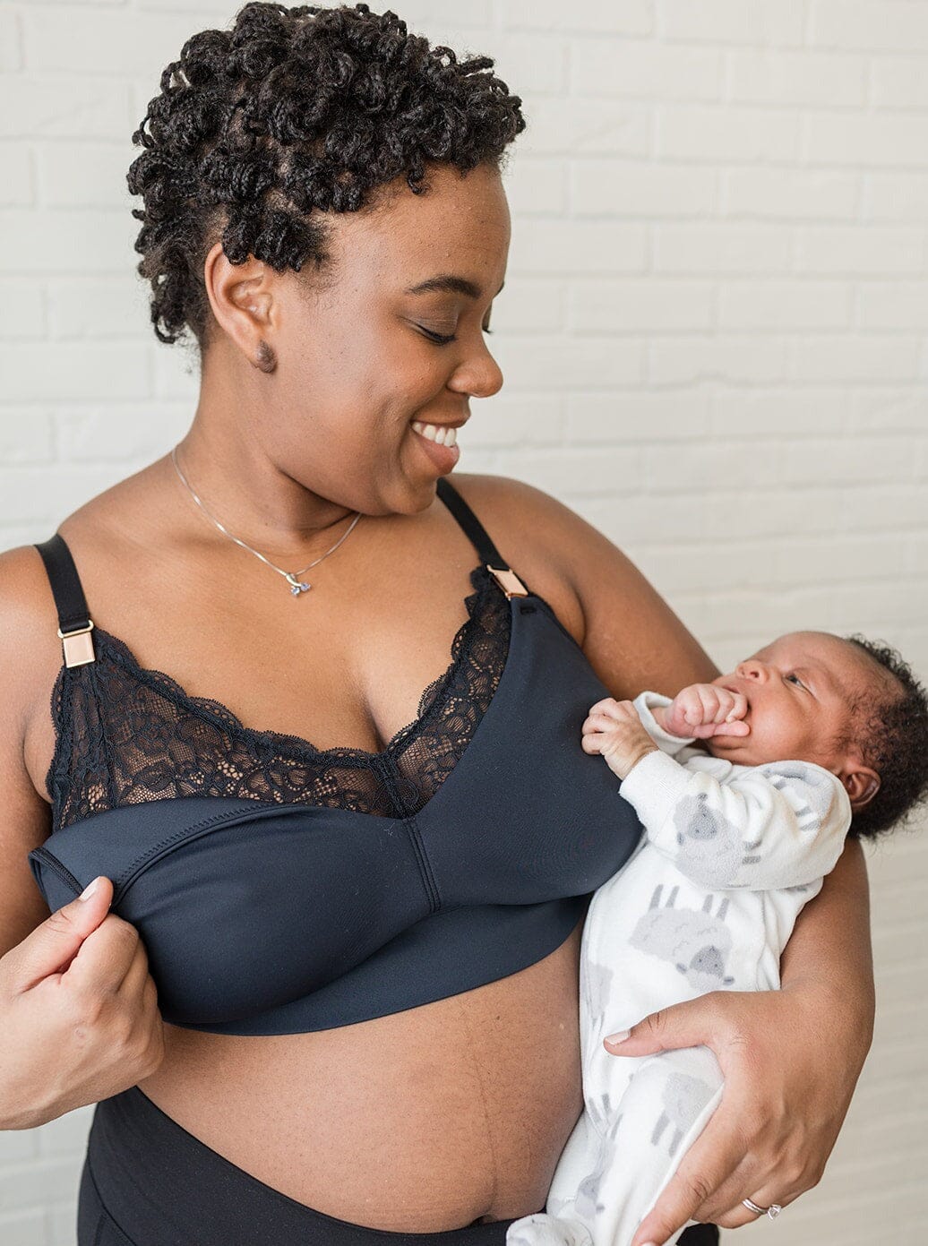 Davin & Adley Ella Maternity, Nursing & Pumping Bralette (Convertible Straps)