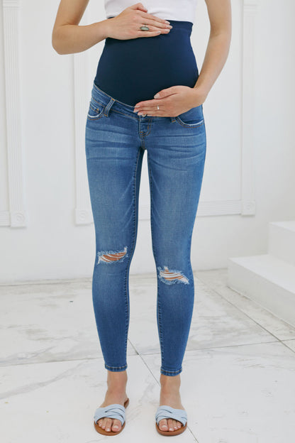 Rainie Maternity Ankle Skinny Jeans