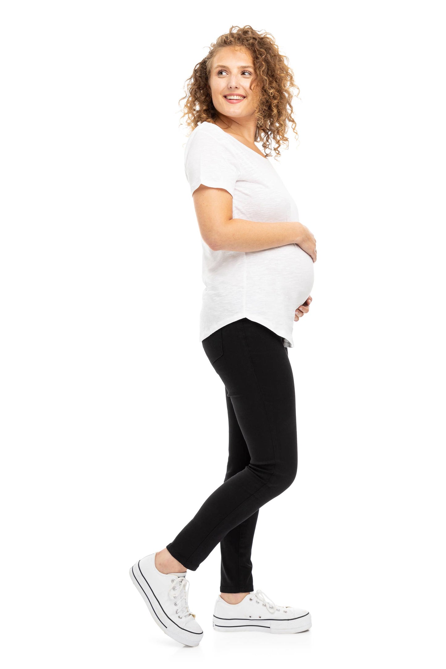 Maternity 28" Better Butter Madison Skinny w/ Belly Band