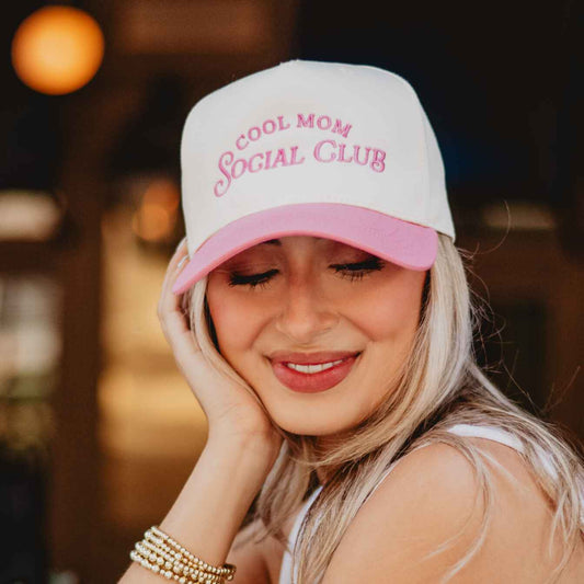Cool Mom Social Club Mother's Day Retro Two-Toned Hat