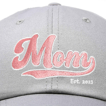 Varsity Mom Embroidered Cotton Hat