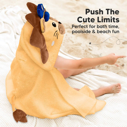 Playpals Hooded Baby Bath Towels