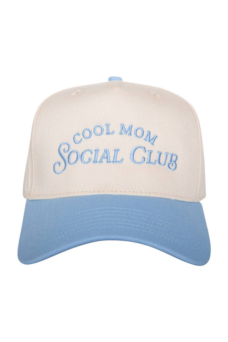 Cool Mom Social Club Mother's Day Retro Two-Toned Hat