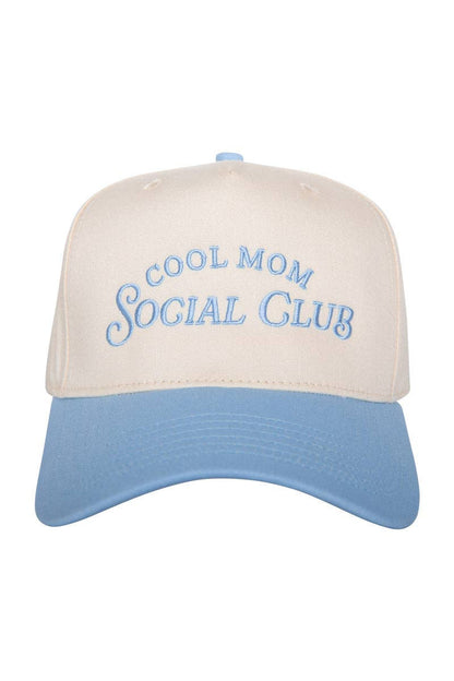 Cool Mom Social Club Mother's Day Retro Two-Toned Hat