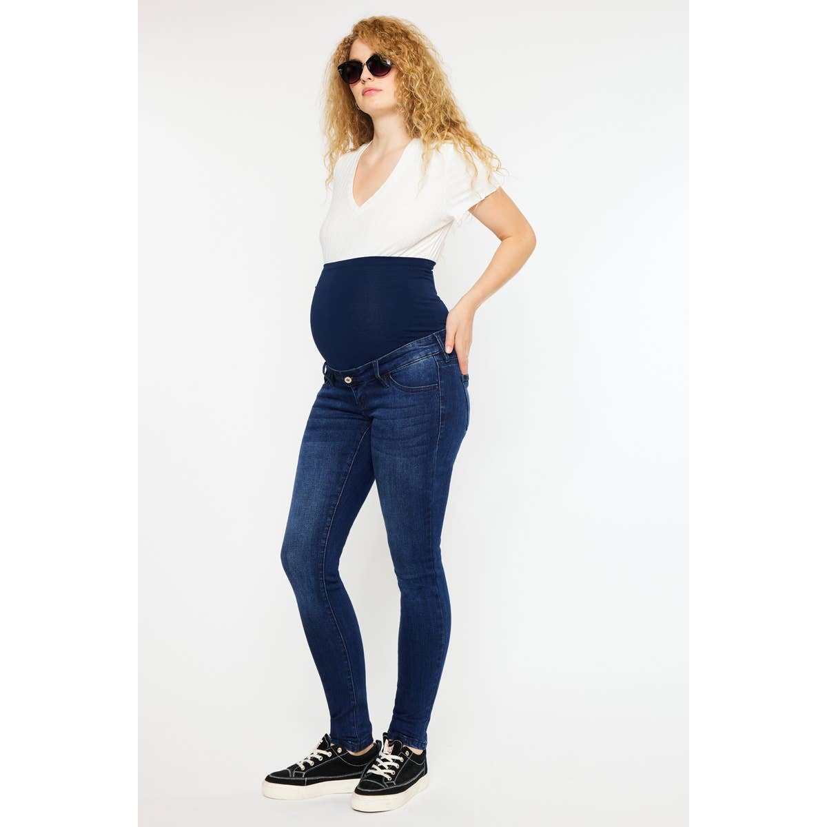 Aviva Maternity Ankle Skinny Jeans