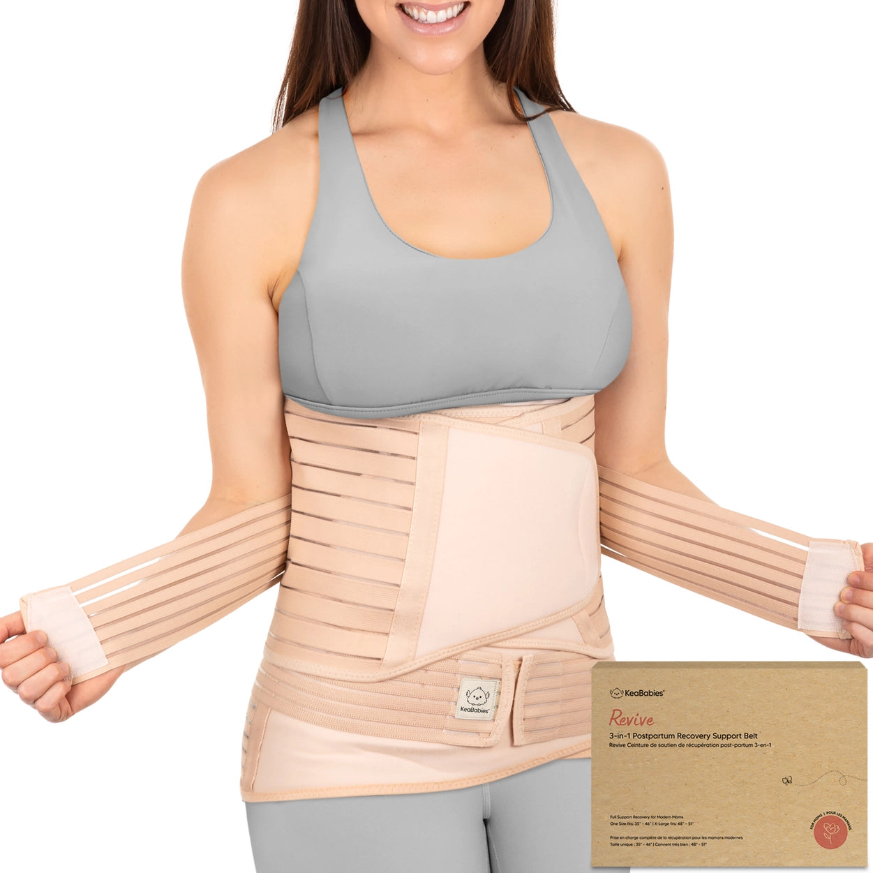 KeaBabies Revive 3 in 1 Postpartum Belt