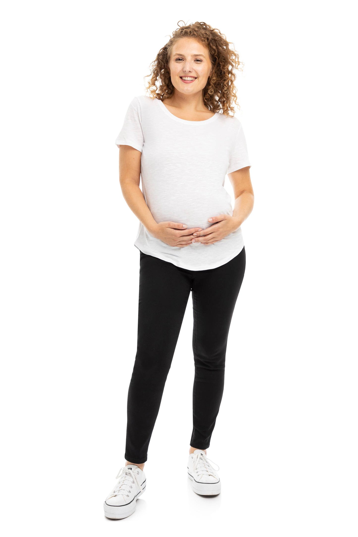 Maternity 28" Better Butter Madison Skinny w/ Belly Band