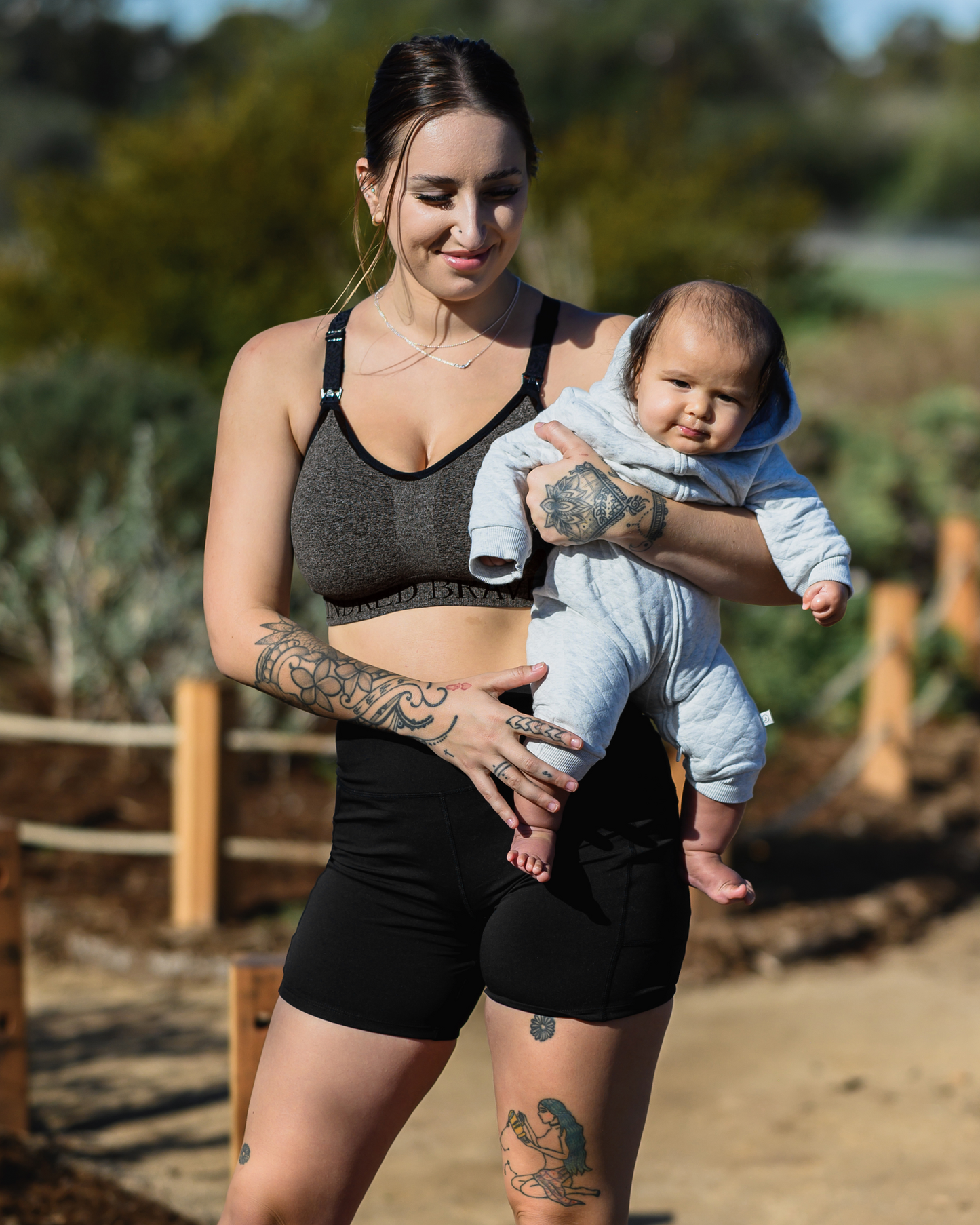 Stevie Active Postpartum Bike Short