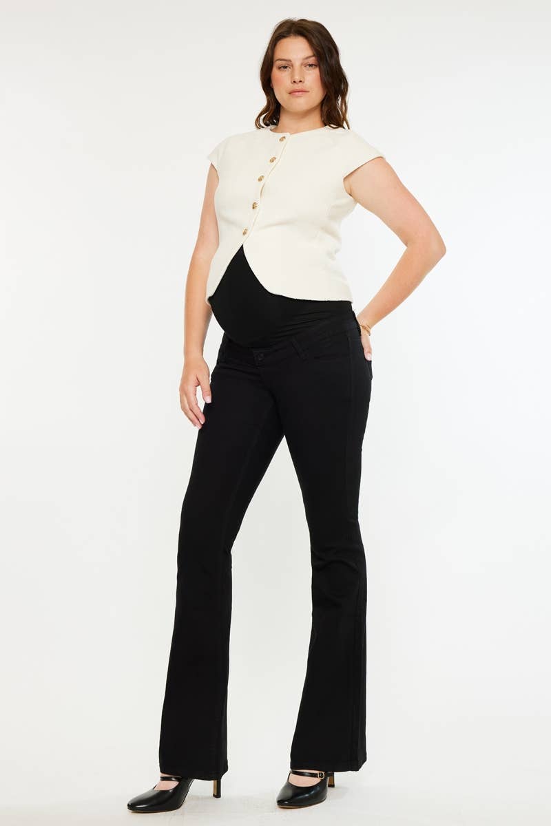 Diana Maternity Flare Trousers