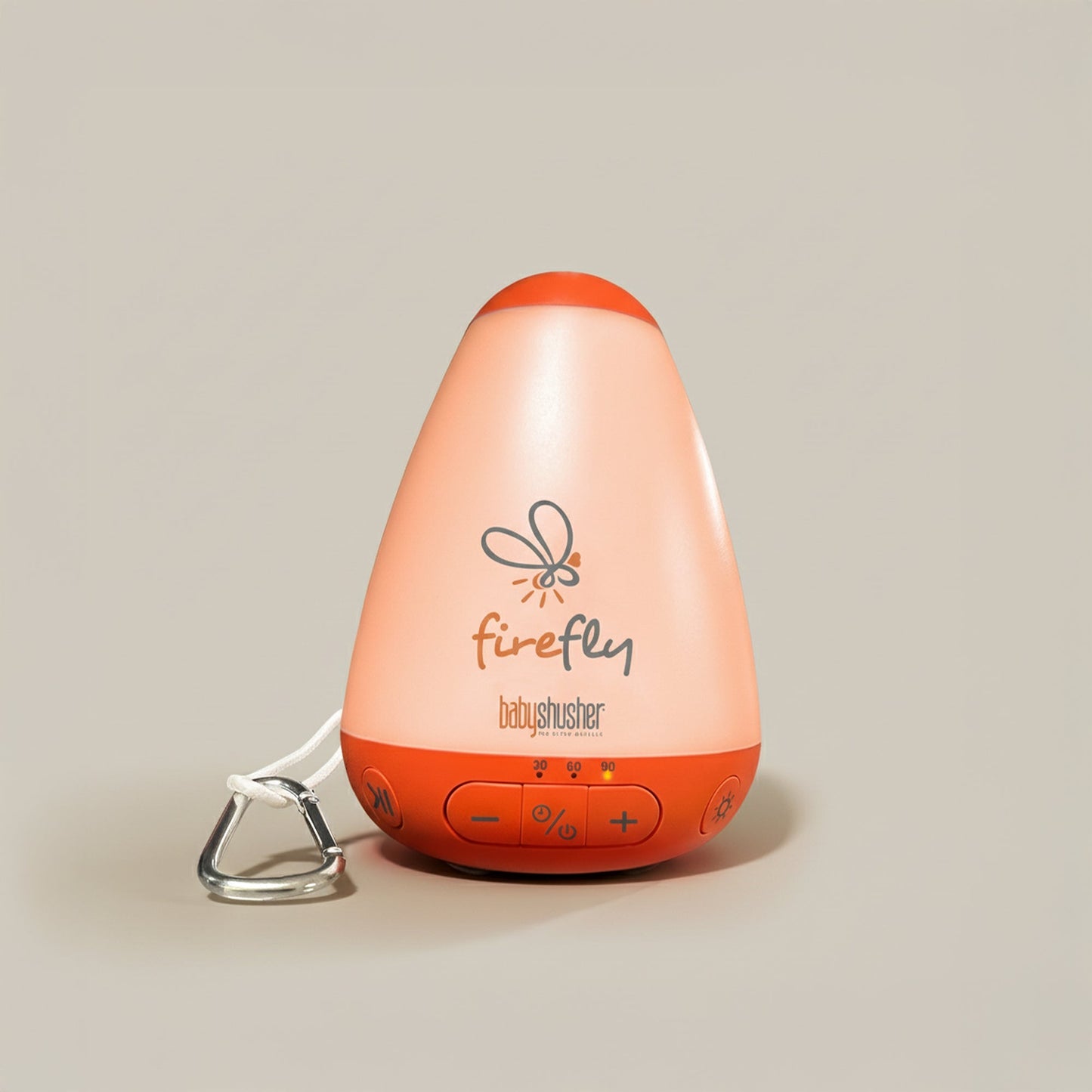 Baby Shusher Firefly – Portable Sound Machine & Night Light