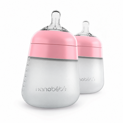 Nanobébé Flexy Silicone Baby Bottle 9oz