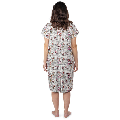 Three Little Tots Floral Mommy Labor and Delivery Nursing Hospital Gown
