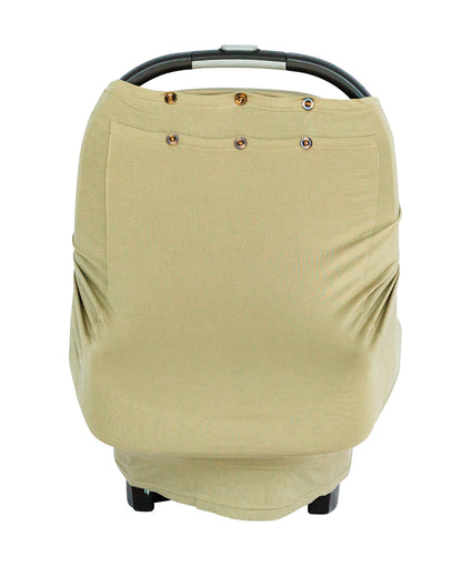 LUXE Protection™ Bamboo Multi-Use Antimicrobial Air Filtering Infant Cover