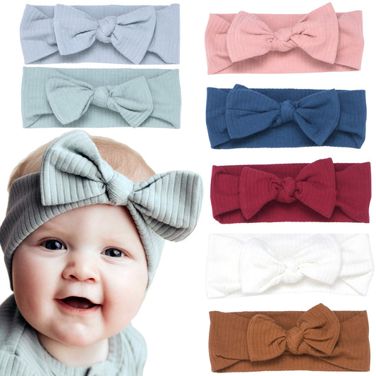 Three Little Tots Ribbed Knot Headband