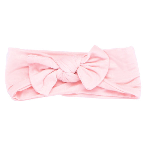 Three Little Tots Heavenly Pink Knotted Headband