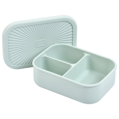 Three Little Tots Honeydew Silicone Bento Box