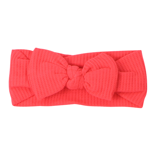 Three Little Tots Hot Pink Waffle Headband