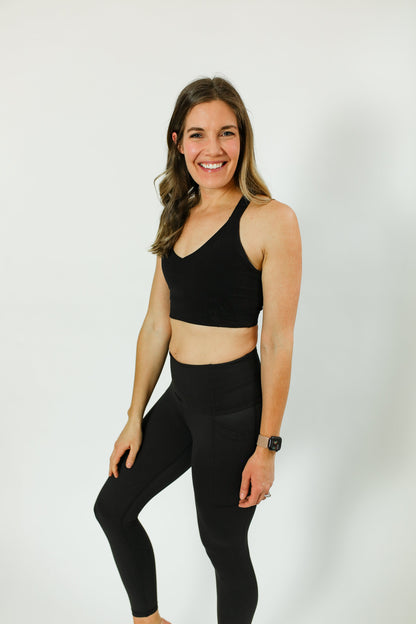 Movemama Maternity to Postpartum Active Leggings 2.0 - Compression Support for Pregnancy & Beyond