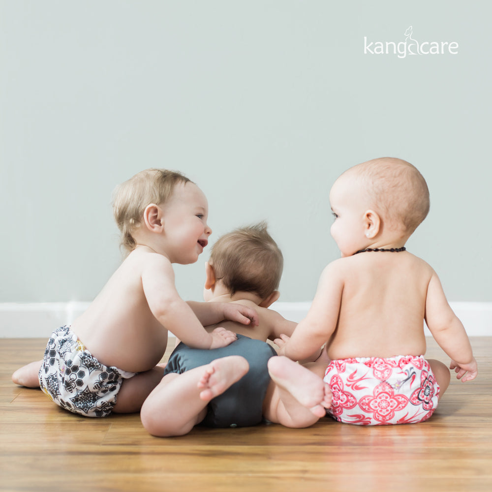 Kanga Care Rumparooz Stay Dry G3 One Size Pocket Cloth Diaper - Castle Gray