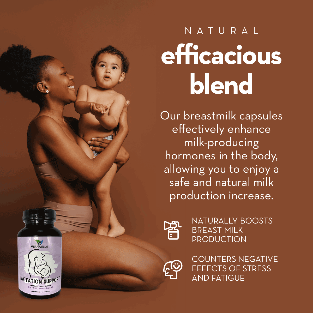 The Spoiled Mama Lactation Support Supplement - Increase Milk Supply Naturally