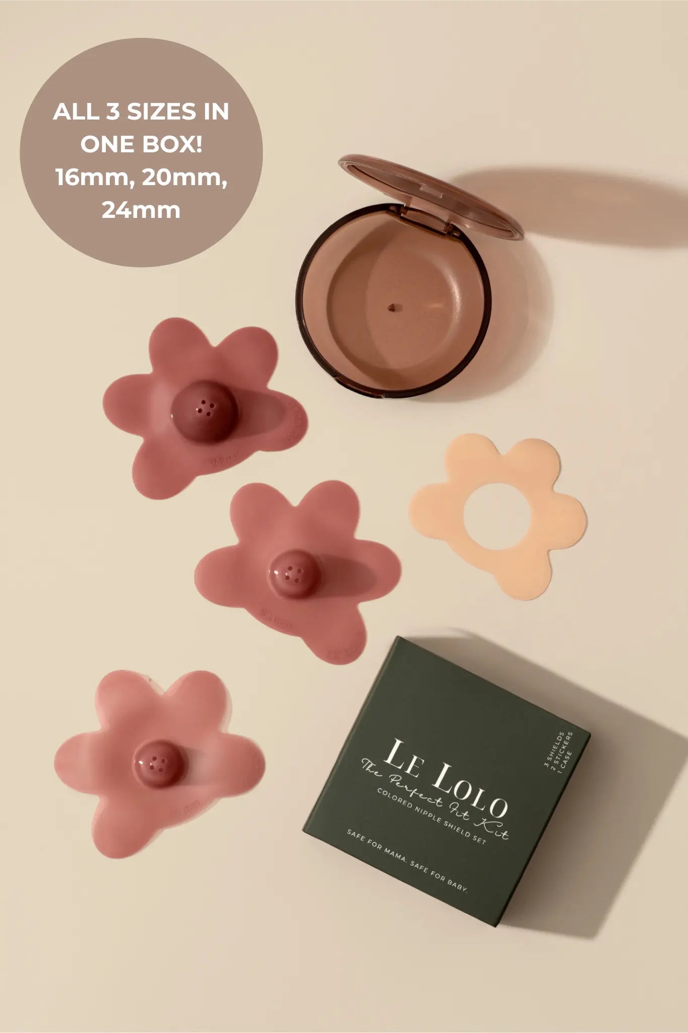 Le Lolo "The Perfect Fit Kit" Nipple Shield Set
