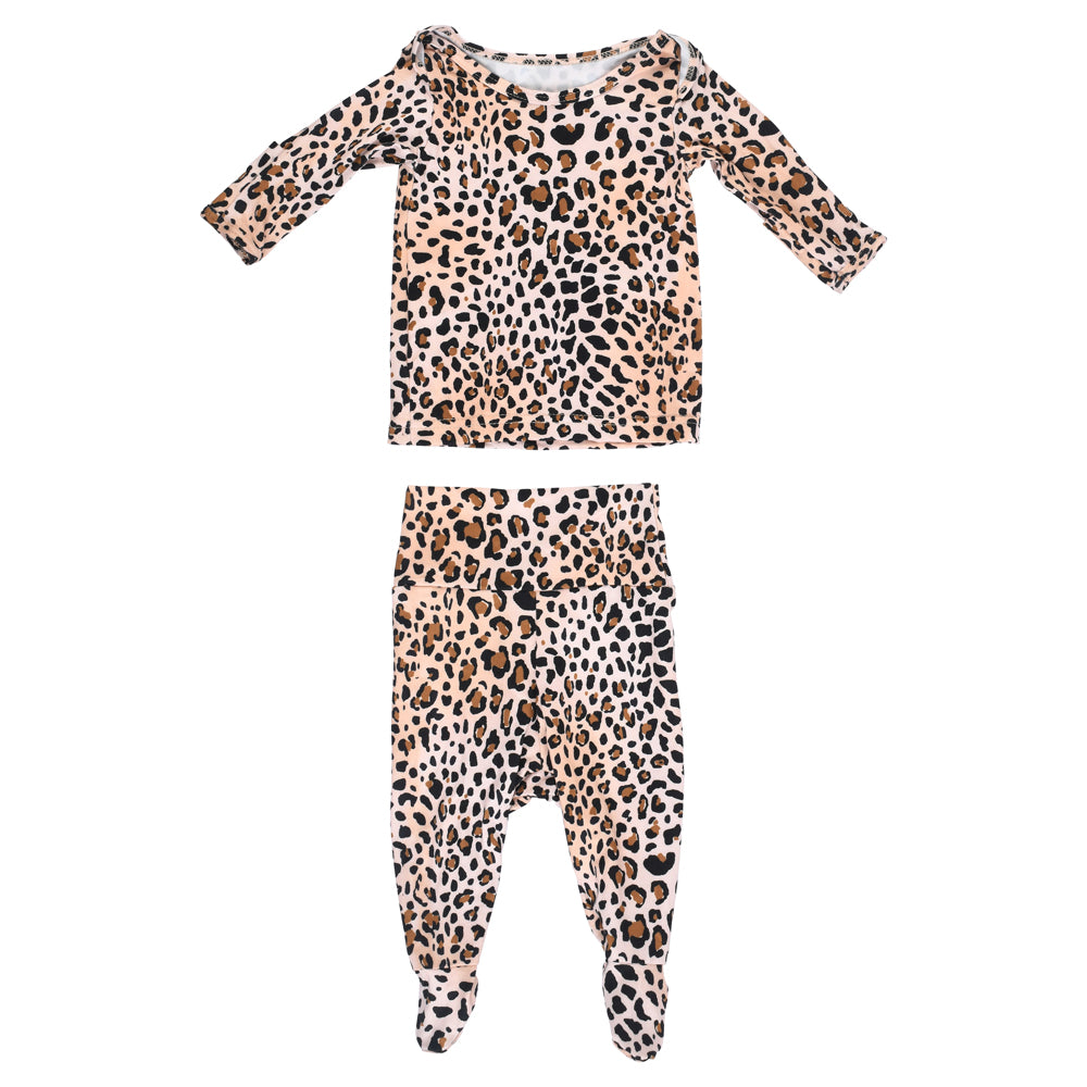 Three Little Tots Leopard Jammies