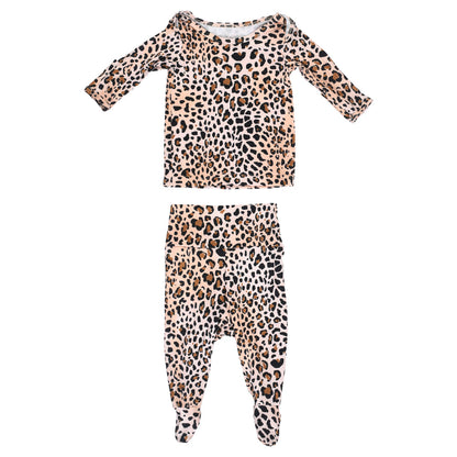 Three Little Tots Leopard Jammies