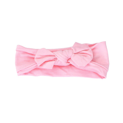 Three Little Tots Light Pink Knotted Headband