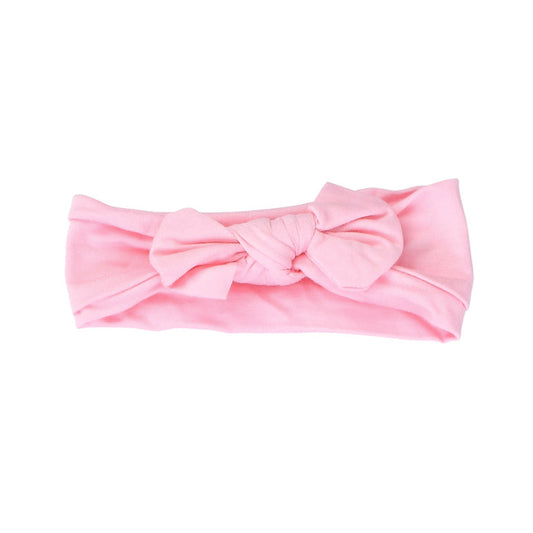 Three Little Tots Light Pink Knotted Headband