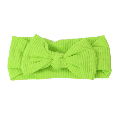 Three Little Tots Lime Green Headband