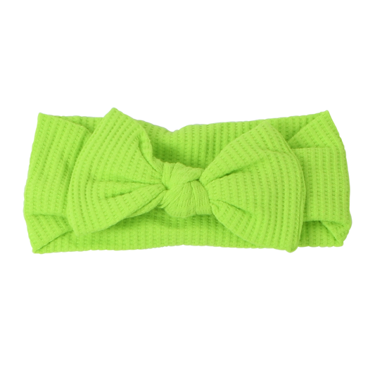 Three Little Tots Lime Green Headband