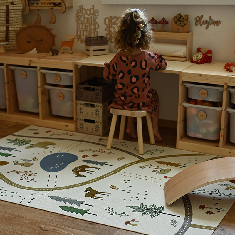 Nattiot Little Forest Indoor & Outdoor Children's Play Mat