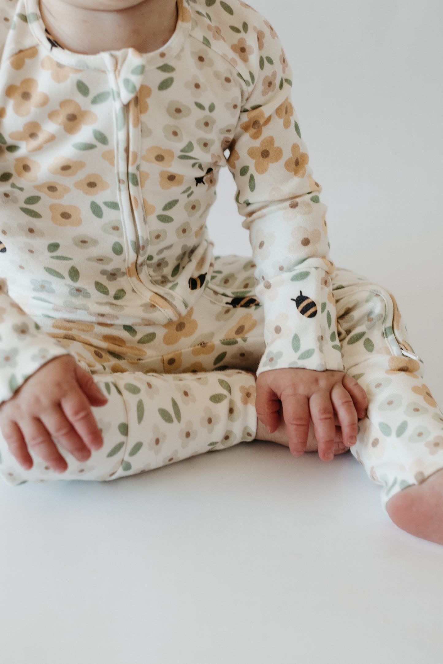 LURE Peek-a-Boo Baby Sleeper Honey Bees