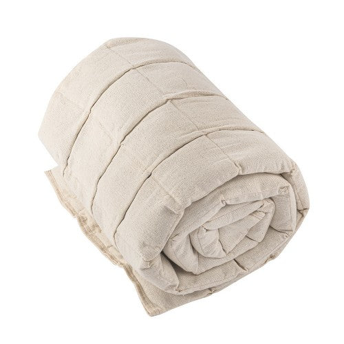 Wholesome Linen Organic Flax Seed Weighted Blanket
