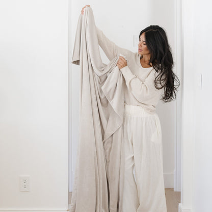 Saranoni Minky Stretch XL Throw Blankets