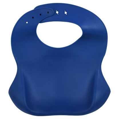 Three Little Tots Lion Silicone Bib with Crumb Catcher