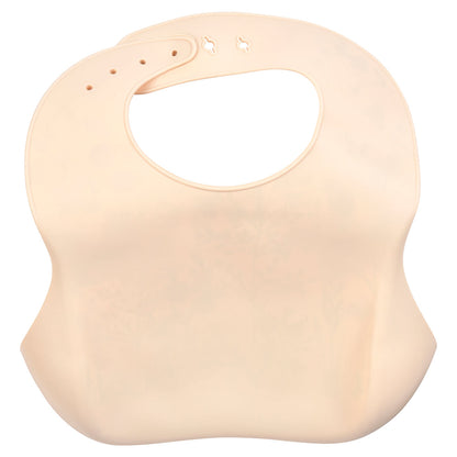 Three Little Tots Floral Silicone Bib with Crumb Catcher