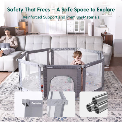 Babelio MorphGuard | Foldable & Shapeable Safety Fence Playpen