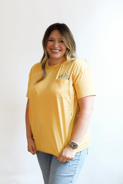 Movemama Relaxed Fit Zip Breastfeeding Tee