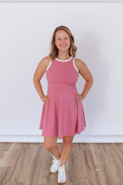 Movemama The Courtside Nursing Tennis Dress – Breastfeeding Friendly