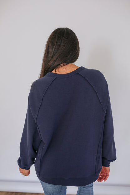 Movemama Big Hug Vertical Zip Breastfeeding Crewneck