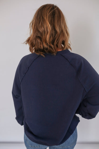 Movemama Big Hug Vertical Zip Breastfeeding Crewneck