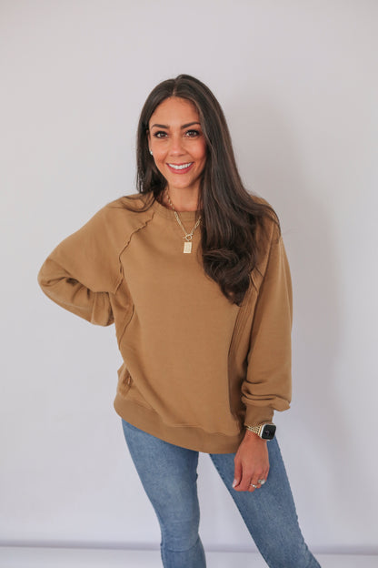 Movemama Big Hug Vertical Zip Breastfeeding Crewneck
