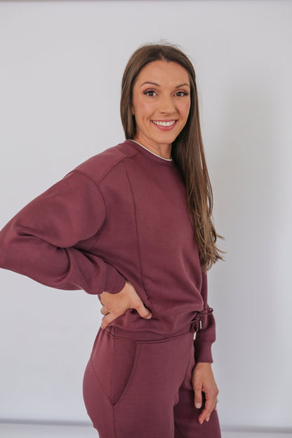Movemama Luxe Nursing Lounge Crewneck