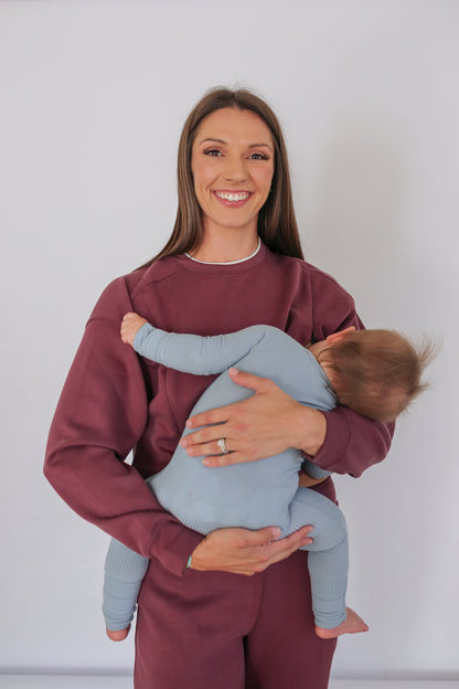 Movemama Luxe Nursing Lounge Crewneck