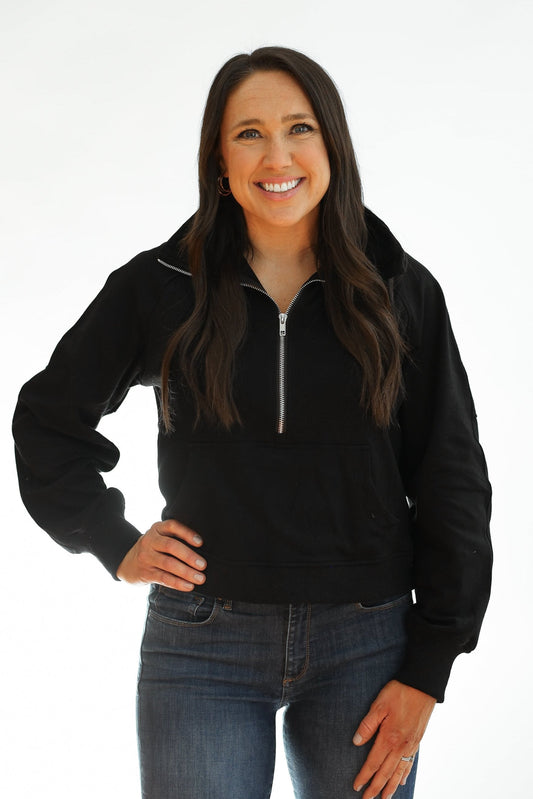 Movemama Oversized Three Zip Breastfeeding Sweatshirt