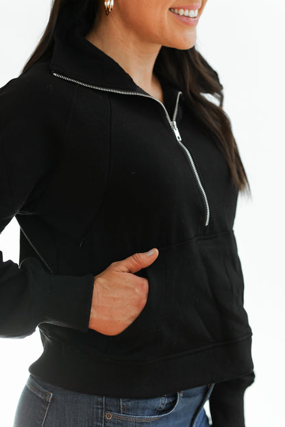 Movemama Oversized Three Zip Breastfeeding Sweatshirt
