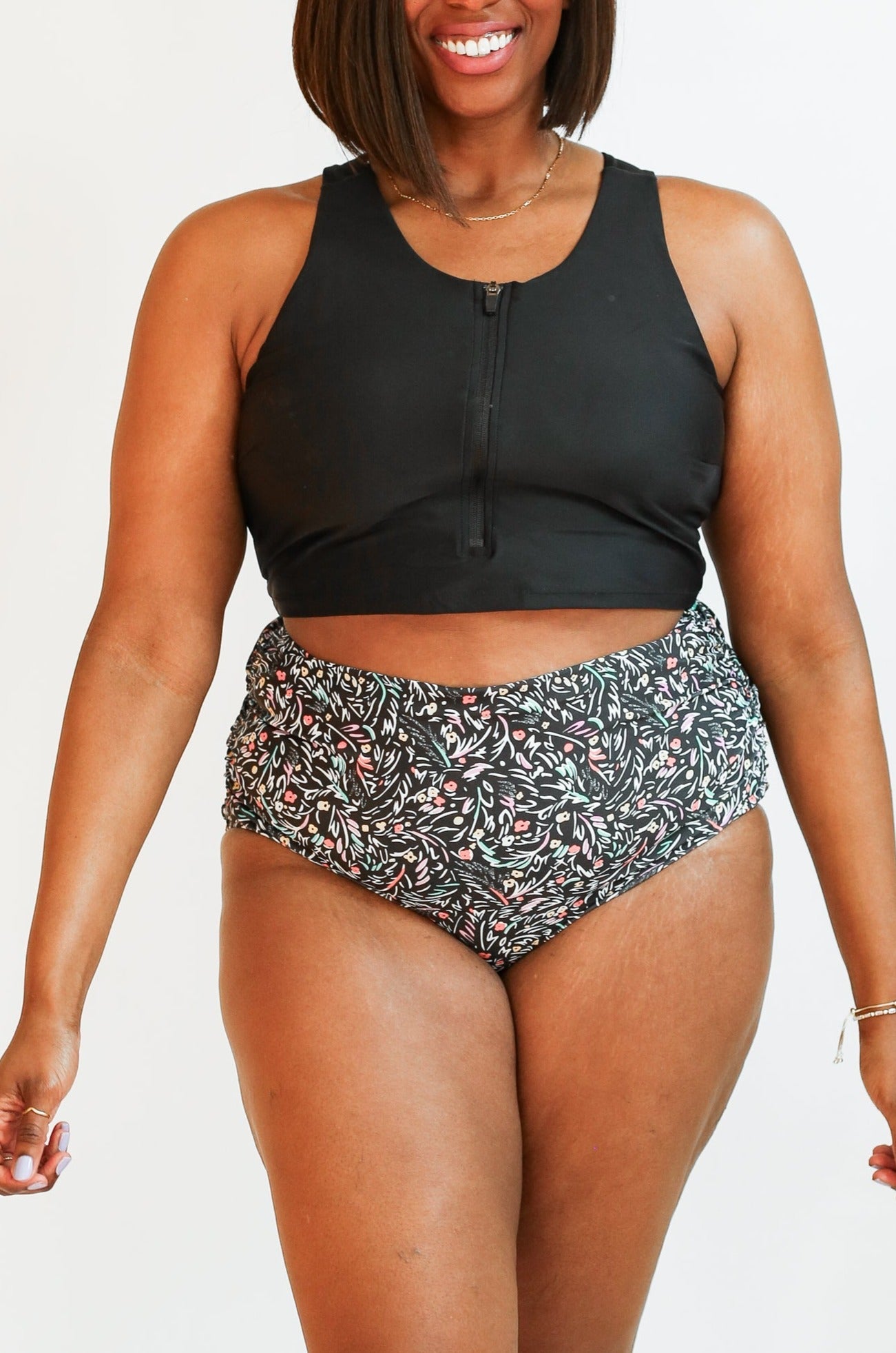 Movemama Full Coverage High Waist Bikini Bottoms