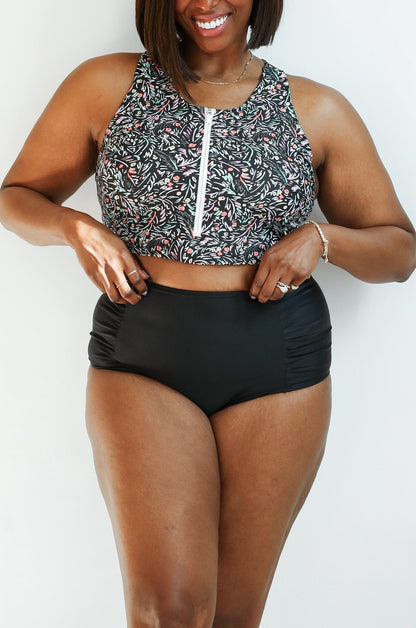 Movemama Moderate Coverage High Waist Bikini Bottoms